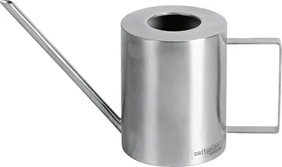 Immagine prodotto di my basics KC0012 Annaffiatoio di design in acciaio inossidabile 18/8, 1,25 l, argento