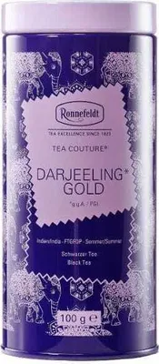 Produktbild von Tea Couture Darjeeling Gold schwarzer Tee aus Indien 100g