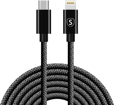 Immagine prodotto di Cavo da USB-C a Lightning da 20 W, 3 m - nero