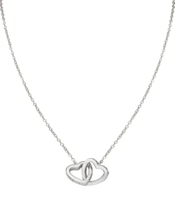 Produktbild von AMEN CLPIHBBZ Damen Collier Herz Love  925 Silber weiß 44 cm