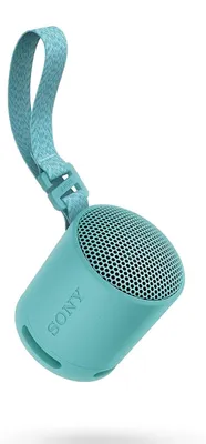 Obrázek produktu pro Sony SRS-XB100, Bezdrátový, A2DP, HFP, AAC, AVRCP, SBC, USB typu C, Přenosný mono reproduktor, Modrá, Válec