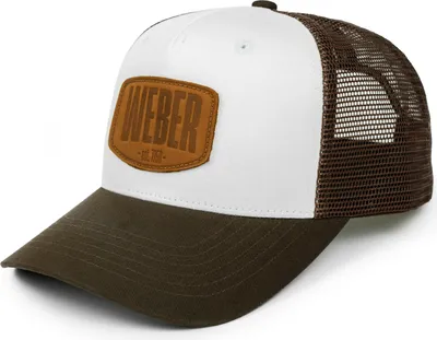 Produktbild von Weber #Werkeholics Mesh Baseball Cap braun/weiß