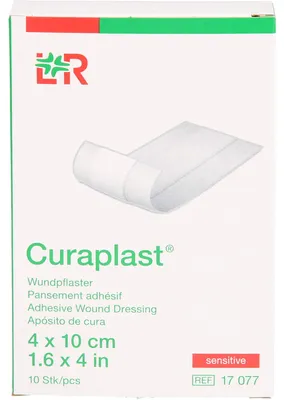 Produktbild von Curaplast sensitive Wundschn. Verband, 10 St. Pflaster