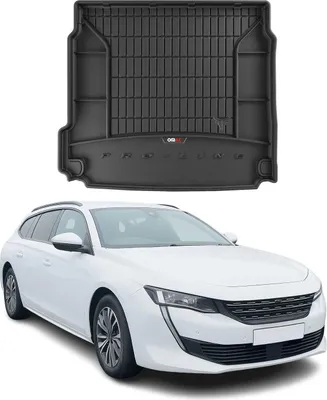 Image de Tapis de Coffre pour Peugeot 508 2018-2022 Noir TPE