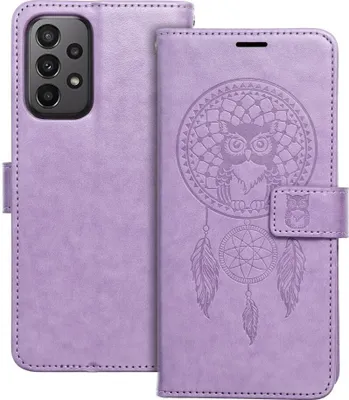 Obrázek produktu pro Pouzdro na knihu MEZZO vhodné pro SAMSUNG A23 5G Dreamcatcher fialové