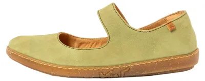 Produktbild von El Naturalista Ballerinas Damen N5301 NOBUCK LIKEN/ CORAL Farbe Grün
