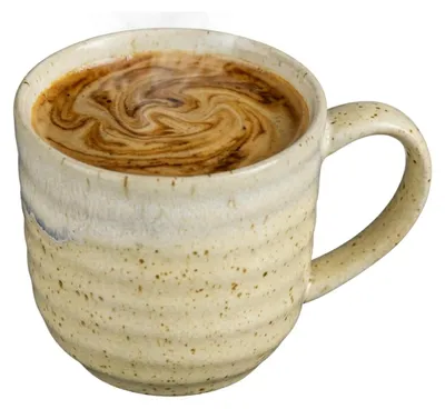 Produktbild von Mica Decorations Kaffeebecher / Teebecher Ethan - cremefarben - 7 x 8 cm - Becher - Porzellan