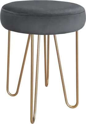 Produktbild von Taboret Venus HAIRPIN noga złota BL14 Taboret na trzech nogach ATOS