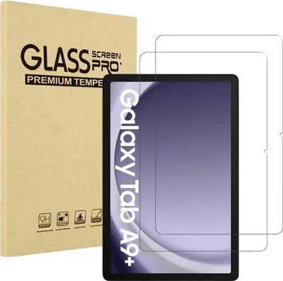 Image de Verre trempé pour Samsung Galaxy Tab A9 PLUS 2023 [2 pièces] Film de protection d'écran anti-rayures verre résistant Phonillico®