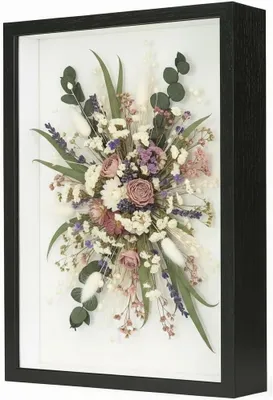 Produktbild von 3D Bilderrahmen 21x29,7 cm, MDF, Tiefe 3 cm, für Medaillen