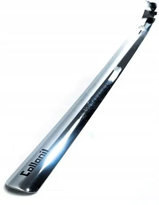 Zdjęcie produktu dla COLLONIL | Metalowa łyżka do butów Premium | 42 cm, długa, sztywna, wygodne zakładanie obuwia