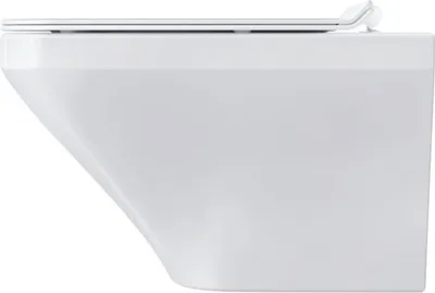 Produktbild von Duravit Wand-WC, Tiefspüler DuraStyle 37x62cm, 4,5 l, riml., weiß WonderGliss