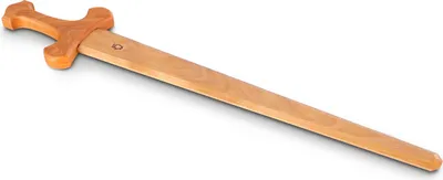 Produktbild von BestSaller 1115 Wikinger Schwert aus Holz, 58cm lang, natur