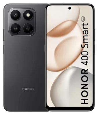 Produktbild von Honor 400 Smart 5G 4GB/128GB Schwarz (Velvet Black) Dual-SIM