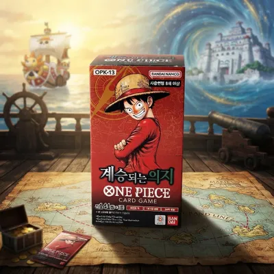 Produktbild von One Piece Card Game OPK-13 Carrying On His Will – Koreanisch – Booster Box Display – 24 Booster Packs
