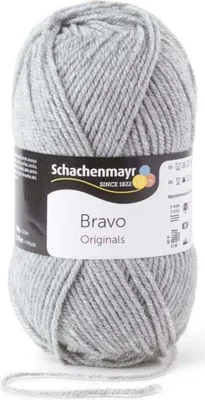 Produktbild von Schachenmayr Bravo Originals 08295 Light Gray Mottled Przędza dziewiarska