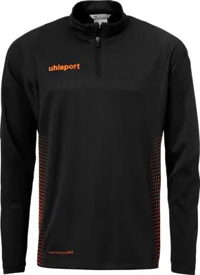 Produktbild von Uhlsport SCORE 1/4 ZIP TOP 152 schwarz/fluo orange