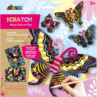 Zdjęcie produktu dla Wydrapywanka Magiczne Motyle Avenir