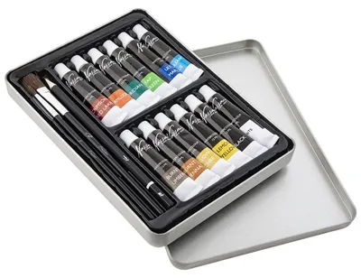 Produktbild von Nassau Fine Art Aquarellfarben-Set 16-teilig