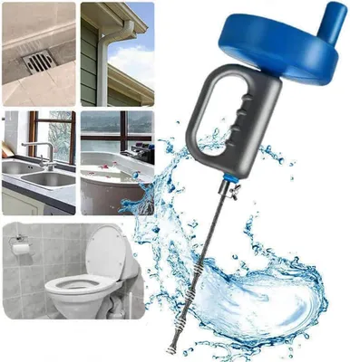 Produktbild von 4 m Abflussspirale – Rohrreinigungsgerät mit Pistolengriff – Abflussreiniger – Flexible Spirale – für Waschbecken und Dusche