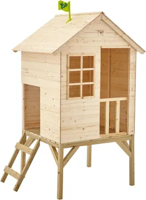 Produktbild von TP Toys Stelzenhaus SUNNYSIDE Braun 131x118x146 cm mit 60 cm Plattformhöhe