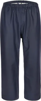 Produktbild von Uni PolyurethanRegenbundhose Profi – Regenhose Damen Herren Leichte Gummihose Winddicht Wasserdicht in Navy Größe L