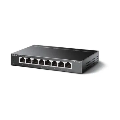 Produktbild von TP-Link Omada 8-Port 10/100/1000Mbit/s Desktop-Switch, Unmanaged, Gigabit Ethernet (10/100/1000), Vollduplex, Wandmontage