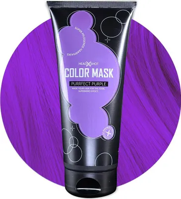 Produktbild von Headshot Color Mask Haarmaske Purrfect Purple (200 ml)