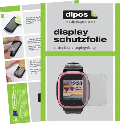 Produktbild von 2x Schutzfolie für Xplora X5 Play matt Displayschutzfolie Folie Display Schutz dipos