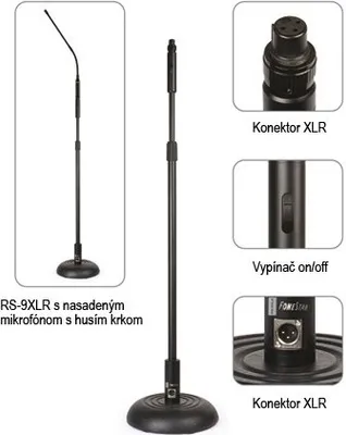 Zdjęcie produktu dla Stojak RS9XLR Fonestar