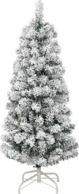 Produktbild von "SALE 2026" Künstlicher Weihnachtsbaum Klappbar Beschneit 150 cm - Künstliche Weihnachtsbäume DE7750178