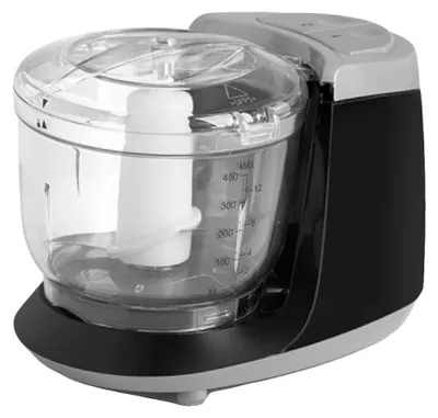 Imagen del producto de Procesador de alimentos, diseño compacto, capacidad de 400 ml, color negro