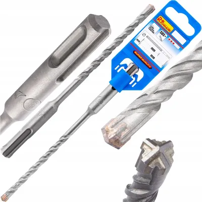 Obrázek produktu pro RICHMANN vrták do betonu SDS-Plus, 4-hranný, 12 mm x 110 mm
