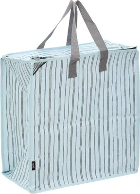 Produktbild von Einkaufstasche mit reißverschluss 49l blau - 5 five simply smart