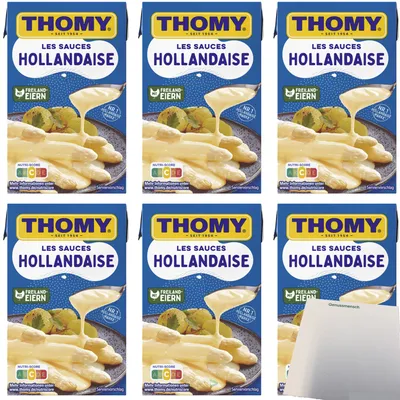 Produktbild von Thomy Les Sauce Hollandaise 6er Pack (6x250ml Packung) + usy Block