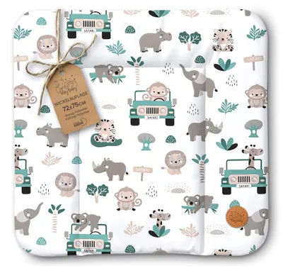 Produktbild von Wickelauflage wasserdicht 75 x 72 cm abwischbar Wickelunterlage Baby Afrika