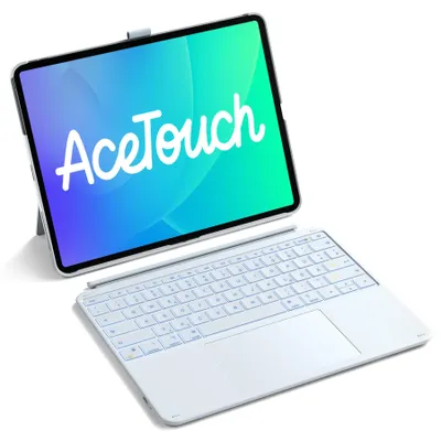 Obrázek produktu pro Inateck Keyboard iPad 13" Compatible QWERTZ blue - Tastatur
