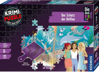 Image de Puzzle policier : Die drei   - Le trésor des dauphins