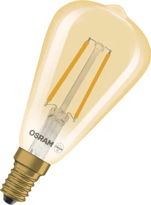 Produktbild von OSRAM LED Leuchtmittel Vintage 1906 LED CLASSIC EDISON DIM 2.8W 822 GOLD E14 Dimmbar Extrawarmweiss 4058075849563