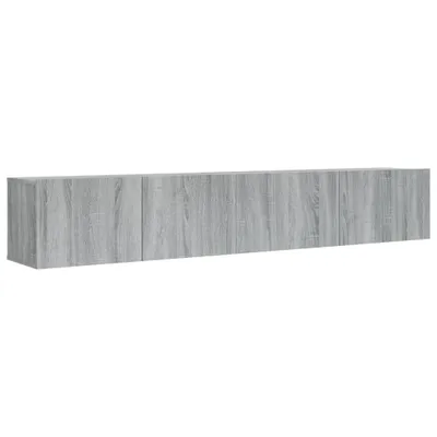 Produktbild von vidaXL 2-tlg. TV-Schrank-Set Grau Sonoma Holzwerkstoff