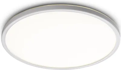 Produktbild von casa NOVA Deckenleuchte PLAIN DH 42x3.50 cm weiß Deckenlampe