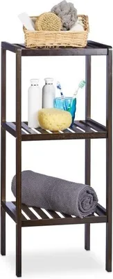 Immagine prodotto di Mensola da bagno in bambù con 3 ripiani