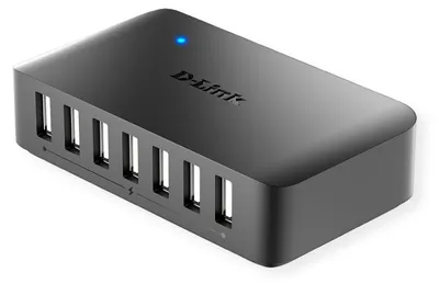 Produktbild von D-Link DUB-H7 - 7-Port USB 2.0 Hub