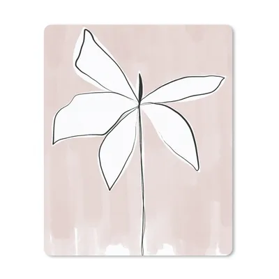 Produktbild von MuchoWow® Mauspad Mousepad Blume - Abstrakt - Pastell 30x40 cm - Mousepads - Maus Mat - Pad - Mausunterlage - Mausmatten