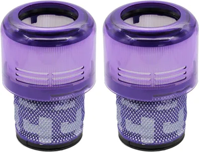 Produktbild von 2 Stück HEPA-Filter für Dyson Cyclone V10 Absolute, Absolute Pro, Absolute Extra, Absolute Extra +, Absolute Extra Pro, SV12 / Vormotorfilter waschbar