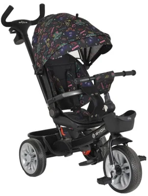 Zdjęcie produktu dla Dziecięcy trójkołowiec Byox - Space, czarny