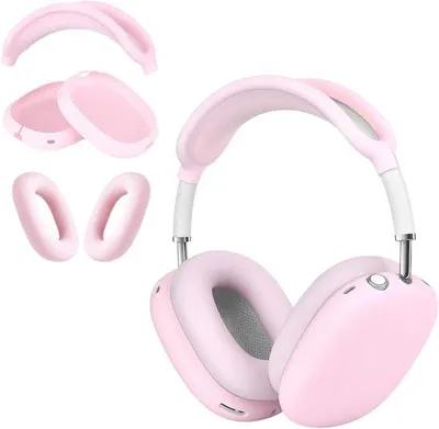 Immagine prodotto di Custodie in silicone per AirPods Max, compatibili con gli auricolari Apple