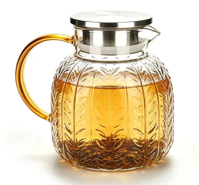 Produktbild von Hitzebeständige Wasserkaraffe aus Borosilikatglas, 1,3 Liter