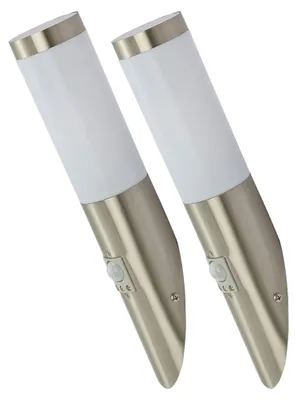 Produktbild von Modernes 2er Set Außenlampe mit Bewegungsmelder