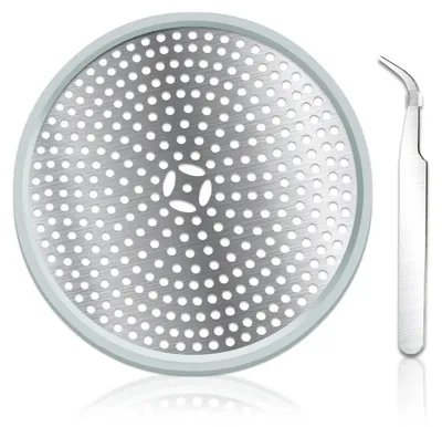 Immagine prodotto di Sifone di scarico in acciaio inossidabile da 11,8 cm per doccia, vasca da bagno, lavello e cucina, con pinzette